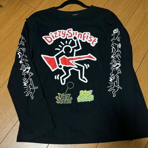 [新品未使用] Dizzy Sunfist 長袖Tシャツ/ロンT+キーホルダー2点 計3点セット