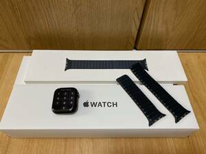 Apple Watch Edition Series7 45mm GPS+Cellularモデル 【スペースブラックチタニウムケース/レザーリンク/その他】