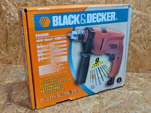 ★BLACK＆DECKER／ブラックアンドデッカー　振動ドリル　KR460RE★☆C2-10