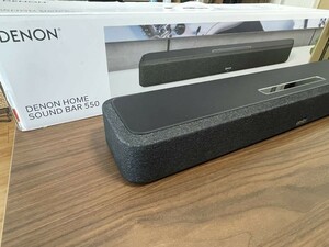 デノン DENON HOME SOUND BAR 550　サウンドバー スピーカー　Bluetooth