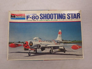 未組立　プラモデル　バンダイ　ロッキード　F-80　シューティングスター　1/48スケール