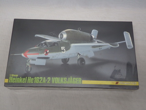 未組立　プラモデル　TRIMASTER　Heinkel He 162A-2 VOLKSJAGER　ハインケル フォルクスイェガー　1/48スケール