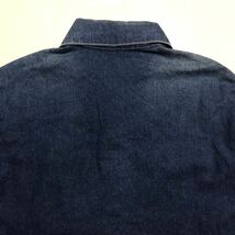 Vintage 90's/POINTER BRAND/DENIM COVERALL JACKET/Made in USA/ポインターブランド/デニムカバーオールジャケット/Size 40(L)/米国製_画像7