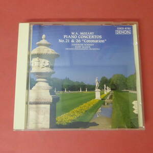 CD1-231108☆モーツァルト:ピアノ協奏曲 第21番 /《戴冠式》 シュミット CD