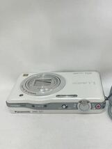 KT1130 Panasonic/パナソニック LUMIX ルミックス DMC-SZ7 コンパクトデジタルカメラ デジカメ ホワイト 動作品 美品_画像4