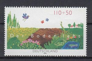ドイツ 2000年未使用NH 自然保護#2116