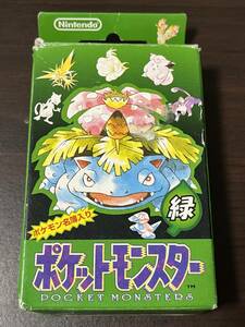 ◆即決◆ ポケットモンスター トランプ 初代緑 フシギバナ ミュウツー ゲンガー カビゴン等 ◆ ポケモンカードゲーム ◆ 状態ランク【B】◆