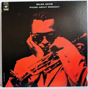 LPレコード 洋楽 Miles Davis マイルス・デイビス ラウンド・アバウト・ミッドナイト アナログ 中古品