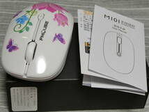 花柄 ワイヤレスマウス FMOUSE M１０１未使用 ブルートゥース Bluetooth 簡単接続_画像5