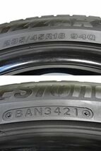 Y-134 送料無料/代引OK ランクS 中古 235/45R18 ブリヂストン VRX3 2021年 9分山 スタッドレスタイヤ4本_画像8