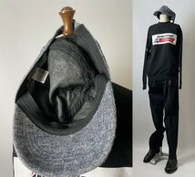 ★【希少 国内正規品】 L.L.Bean FREEPORT ME エル・エル・ビーン LLビーン ワーク キャップ 帽子 フリーサイズ グレーネイビー系_画像2