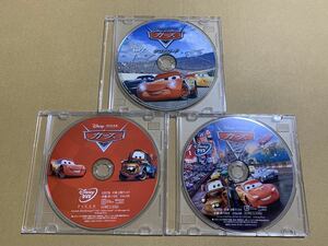 C265 カーズ 1 2 3 (クロスロード) DVDセット 新品未再生 正規品 ディズニー MovieNEX Disney DVDのみ (純正ケース/Blu-ray/Magicコード無)