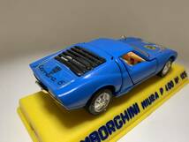 ◆◆絶版 1/43◆◆ JOAL Lamborghini Miura ランボルギーニ ミウラ P 400 箱あり　＜2309-49＞_画像4