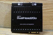 KK074 Motrox DualHead2Go 1点セット D2G-DF2D-IF SD0G616SE matrox.com/graphics パソコン モニター 画面 改造★未使用品/60_画像2