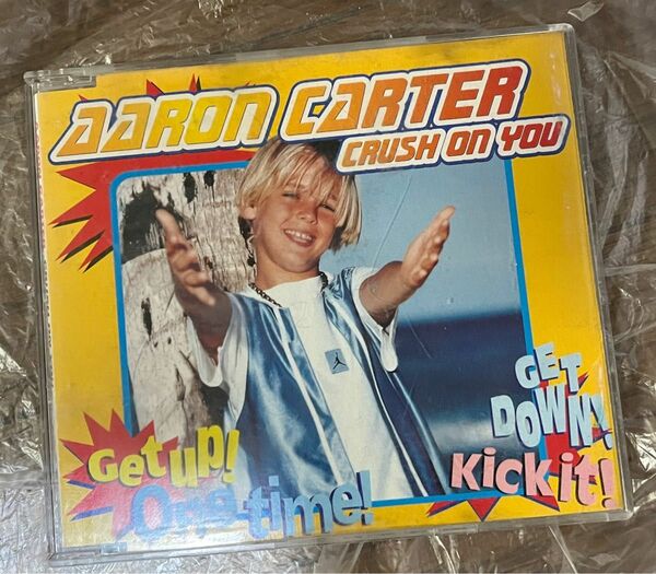 AARON CARTER/CRUSH ON YOU cd シングル