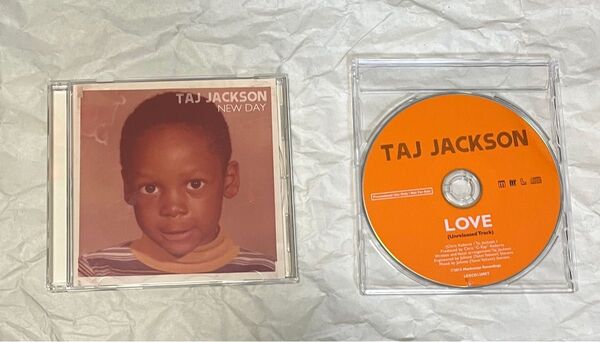 TAJ JACKSON/NEW DAY + LOVE アルバム シングル セット売り レア