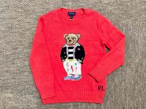 POLO RALPH LAUREN 【美品】キッズ　ベア ニット セーター ポロ ラルフローレン _画像10