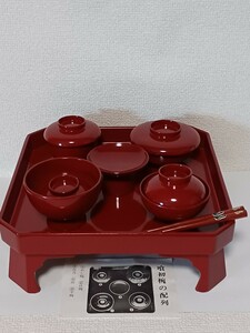 ◇お食い初め食器　7点セット◇朱　喰初セット　無地◇祝い御膳赤ちゃん