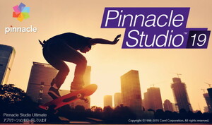 Pinnacle Studio 19Ultimate ダウンロード版 永久ライセンス 日本語 Windows 10/8/7　タイトル、エフェクト多数収録　動画編集ソフト