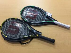 【テニスラケット/公式】 まとめ売り Wilson/ウィルソン TourSlam/WRT322200/2-4.1/4 CourtZone/2-4.1/4 