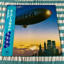 カシオペア スーパー・フライト LP 帯付 alr-6029 Casiopea _画像1