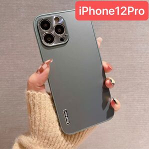 【新品未使用】iPhone12Proケース 丹青色