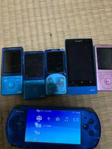 SONY PSP WALKMAN ジャンク品 　6 点動作未確定