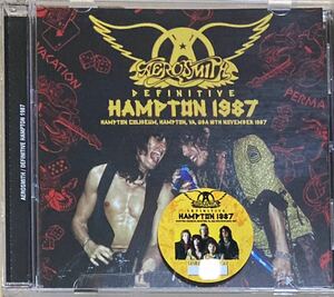 AEROSMITH - DEFINITIVE HAMPTON 1987(1CD) plus Bonus DVDR