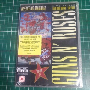 GUNS N ROSES 「APPETITE FOR DEMOCRACY」　輸入盤2CD+DVD　未開封品　送料込み　ガンズ・アンド・ローゼズ