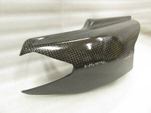 * Hypermotard 1100S * carbon muffler cover left 2008 year 