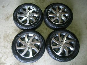 スズキ 純正 アルミ 14×4.5J OFF50 PCD100-4H 2021年製 155/65R14 iceGUARD iG60 スタッドレスタイヤ 4本セット S1226