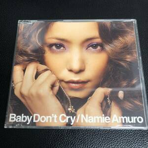 《中古》 音楽CD 「安室奈美恵：Baby Don’t Cry」 シングル 邦楽 J-POP 