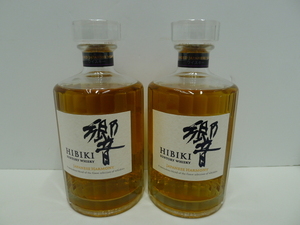 10437 酒祭 洋酒祭 サントリー 響 ノンエイジ 2本セット 700ml 43% 未開栓 SUNTORY HIBIKI JAPANESE HARMONY