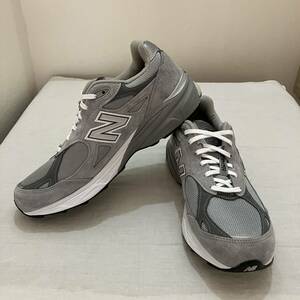 極美品 美品 NewBalance new balance 990V3 Gray グレー M990GY3 メンズ men's 靴 くつ シューズ 990 v3 28.5 m990