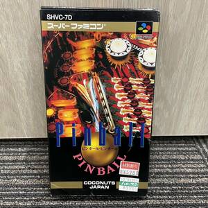 ★ 新品未使用 SUPER FAMICOM Pinball スーパーファミコン ピンボール ピンボール ソフト SFC スーファミ ゲームソフト