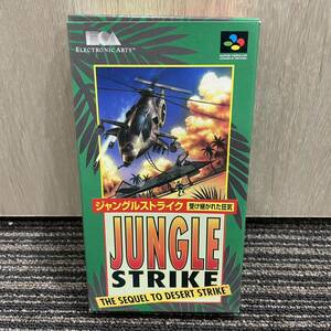 ★ 新品未使用 SUPER FAMICOM JUNGLE STRIKE THE SEQUEL TODESERT STRIKE スーパーファミコン ジャングルストライク 受け継がれた狂気 SFC 