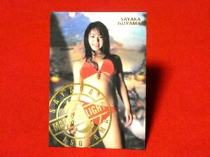 磯山さやか　Isoyama　sayaka　MARINDELIGHT　TradingCard　箔押しカードトレカ　SP01