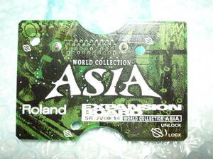 Roland/ローランド SR-JV80-14 WORLD COLLECTION ASIA 音源ボード エクスパンションボード 230826