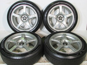 ☆PRODRIVE■プロドライブ■GC-05F■FORGED/鍛造■100-5H/17-7.5J/+48■205/50R17■ブリヂストン■TRUNZA■T005A■インプレッサ.プリウス等