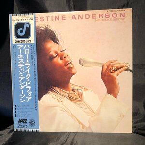 Ernestine Anderson / Hello Like Before LP Concord Jazz ・TOSHIBA-EMI