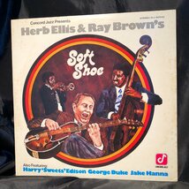 Herb Ellis & Ray Brown's / Soft Shoe LP Concord Jazz・TOSHIBA-EMI_画像1