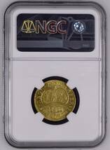 【Topグレード！世界で一枚】フランス ルイ15世 ルイドール金貨 1728年K MS63(NGC) _画像4