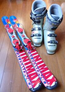 SALOMON,GENFACTORY　板99.9ｃｍ、ブーツ約28.0～29.0ｃｍ