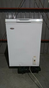 D-5 Haier electric freezer JF-NC103A 103L 2010 year made receipt possible Sapporo outskirts 