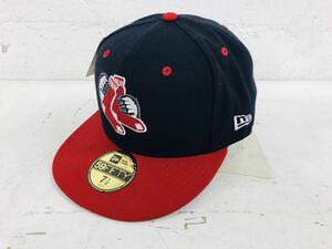 k1114-14★未使用保管品 キャップ PawSox ポータケット レッドソックス ニューエラ NEWERA 7 1/2サイズ マイナーリーグ MLB