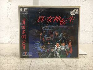 n1111-05★ゲームソフト PCエンジン CD ROM 真・女神転生 アトラス HE system