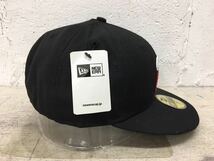 i1110-64★未使用保管品/美品/キャップ /NBA/マイアミヒート/NEWERA /ニュー エラ/59FIFTY/サイズ59.6センチ_画像4