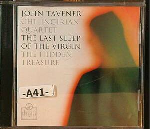 【Virgin】ジョン・タヴナー：聖処女の永眠、アルヴォ・ペルト　　チリンギリアン弦楽四重奏団　　-A41-　CD