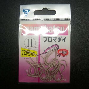 Gamakatsu プロマダイ オキアミカラー 11号 18本入 ※在庫品 (19b0308) ※クリックポスト