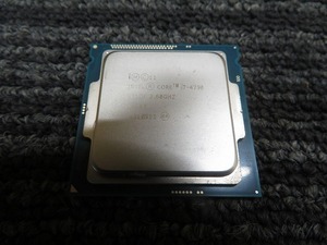 W☆CPU　Intel Corei7-4790　3.60GHz　PC用　デスクトップパソコンパーツ　動作OK